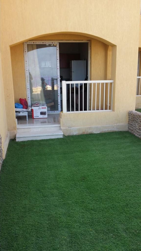 شاليه للبيع فالحدائق المعلقة ارضي + جاردن شايفه البحر بأقل سعر فالسوق !!