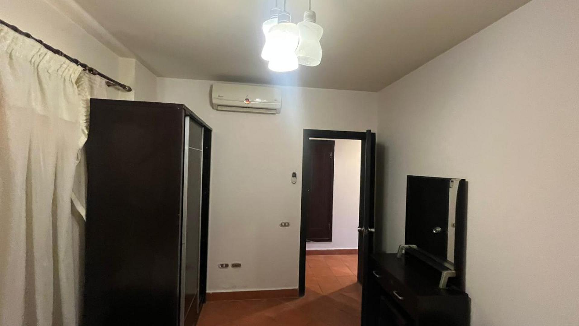 شالية متاح فورا للمعاينة شايف البسين 100م غرفتين مفروش ومجهز بالكامل !!