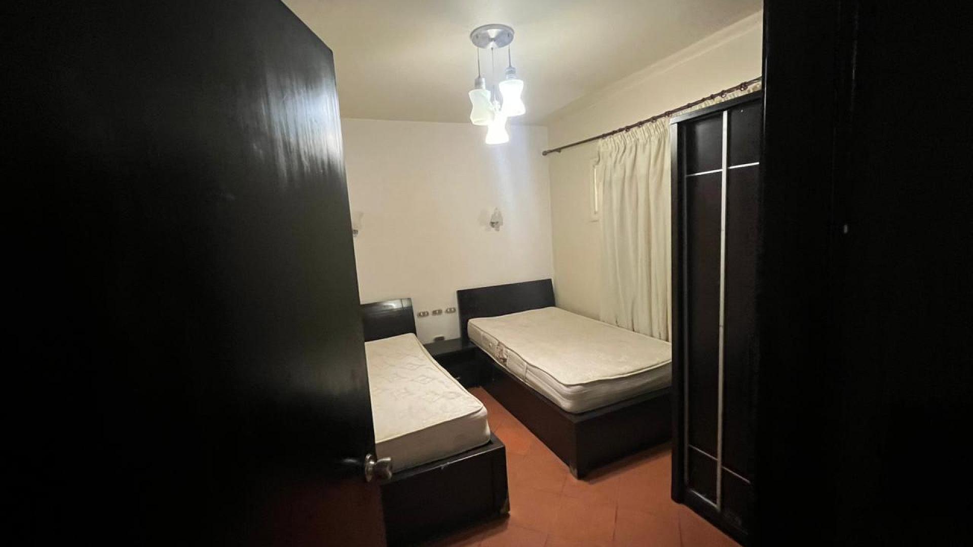 شالية متاح فورا للمعاينة شايف البسين 100م غرفتين مفروش ومجهز بالكامل !!