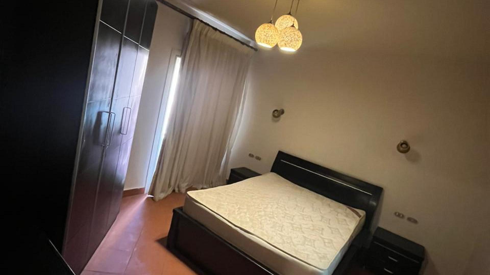 شالية متاح فورا للمعاينة شايف البسين 100م غرفتين مفروش ومجهز بالكامل !!